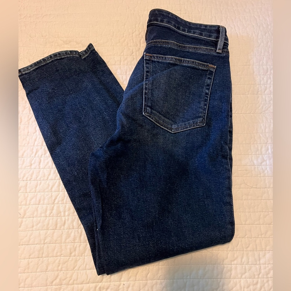 The Loft high curvy high waisted skinny ankle size 8